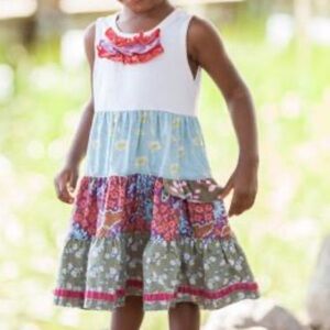 Matilda Jane Ruffle Floral Tiered Tank Dress